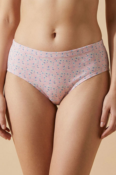 Zivame Medium Rise Full Coverage Hipster Panty (Pack of 3) - Multicolor — image 10